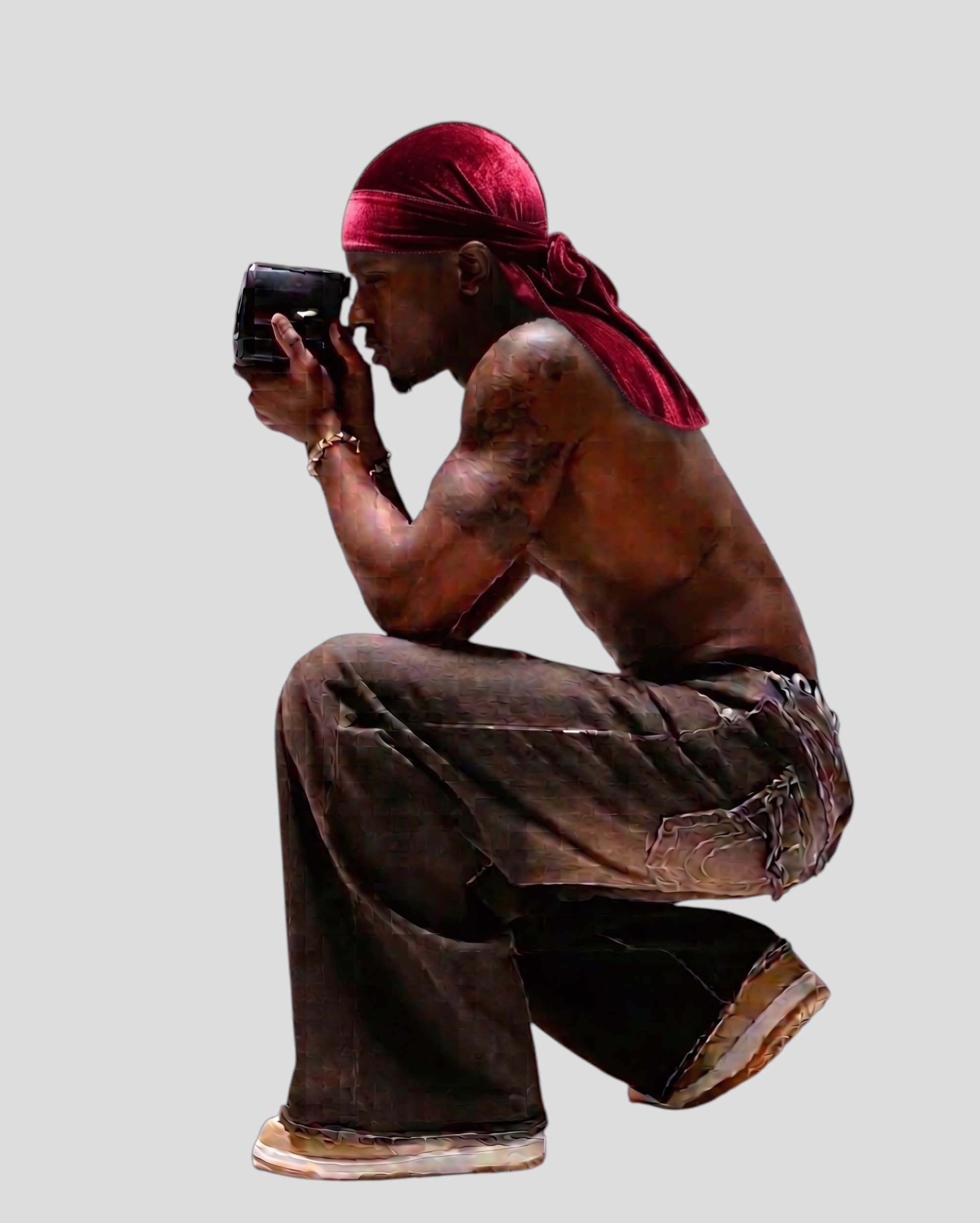 Green Velvet Durag